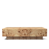 Burl Coffee Table