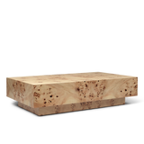 Burl Coffee Table