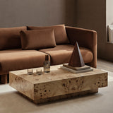 Burl Coffee Table