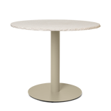 Mineral Dining and Café Table, Bianco Curia