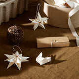 Amanda Paper Star Ornaments, Set of 3