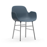 Form Armchair, Metal Leg Finishes