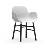 Form Armchair, Wood Leg Finishes
