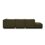 Podium 4 Piece Lounge Sectional, Configuration B