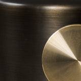 JWDA Metallic Lamp, Bronzed Brass