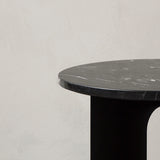 Androgyne Side Table, Metal Base