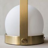 Carrie LED Wireless Lamp, Brass