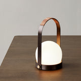 Carrie LED Wireless Lamp, Bronzed Brass