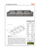 Mix Modular 3 Piece Sofa