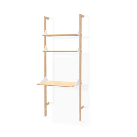 Branch - 1 Shelving Unit with Desk