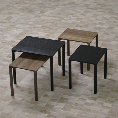 Piloti Wood Side & Coffee Tables