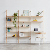 Branch - 3 Shelving Unit with Desk