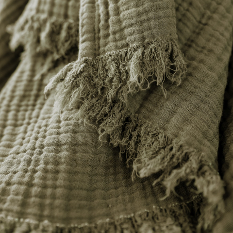 Barine Cocoon Cotton Throw Blanket Guildhall Home Canada