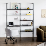 Branch - 2 Shelving Unit with Desk