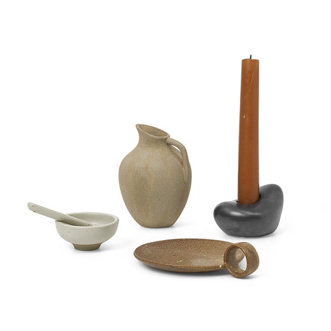Ceramic Advent Gifts, Set of 4