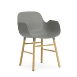 Form Armchair, Wood Leg Finishes