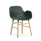 Form Armchair, Wood Leg