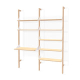 Branch - 2 Shelving Unit with Desk
